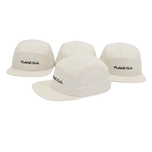 TAGGING Five Panel Cap – Beige